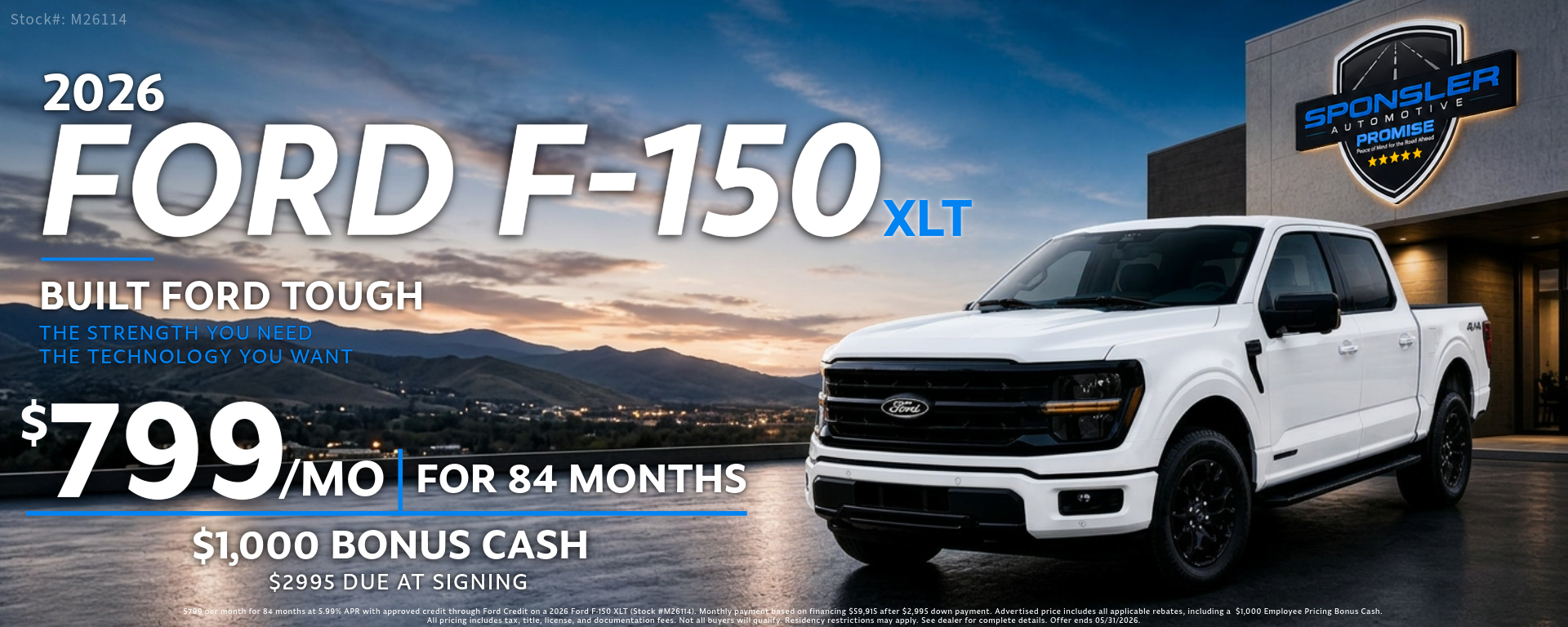 2026 Ford F-150 XLT